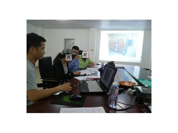 Egyptian customers visited and cooperated with us