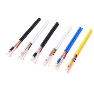 HH-WC-RG59+2DC Coaxial Cable